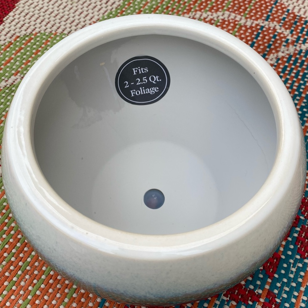 *LAST ONE* 8” Round Planter - Picture 3 of 5